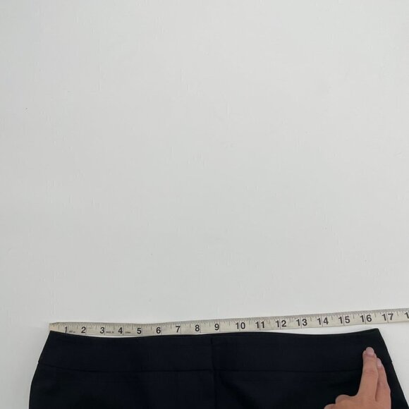 Lafayette Black Wool Black High Rise Career Pants Womens Size 10 Stretch Office - Picture 5 of 8